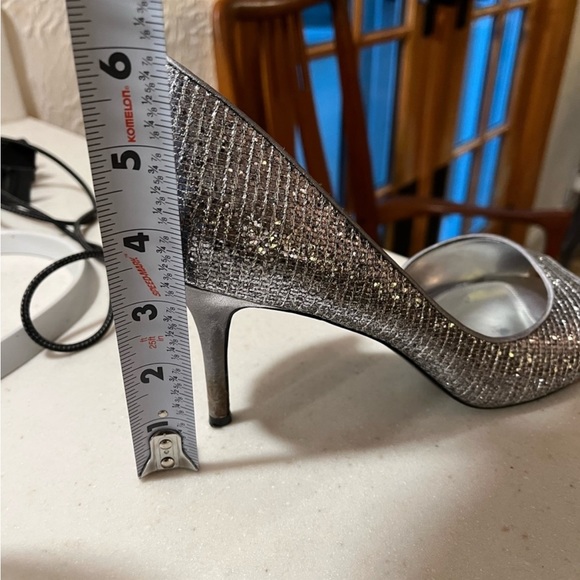 NINA silver heels - Picture 4 of 4